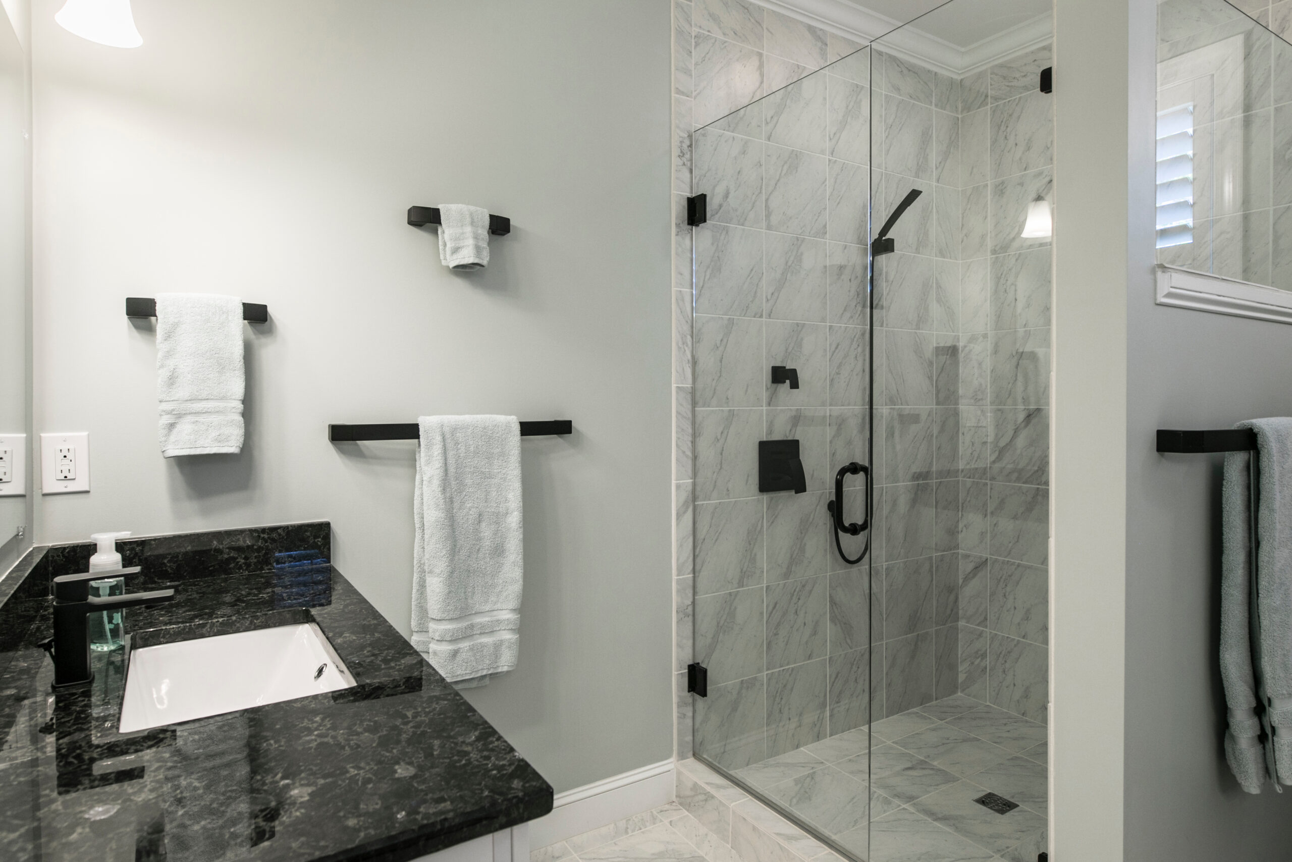 Tile. Vanity. Glass. Perfection.